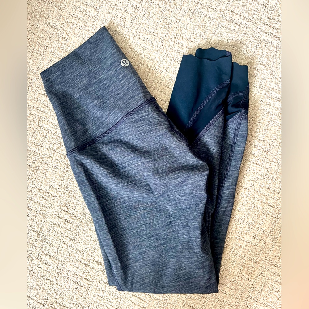 Lululemon Navy Leggings (size 2)